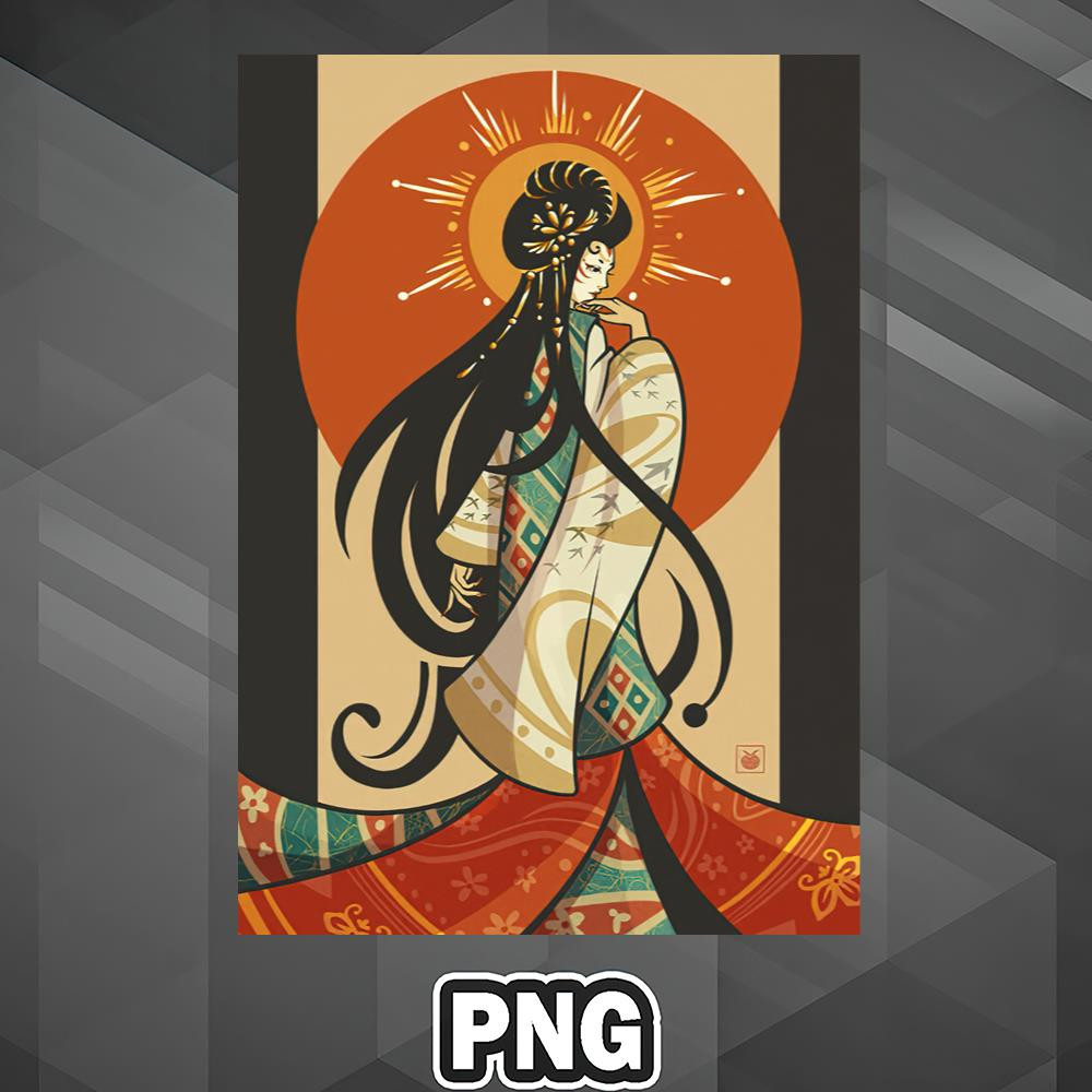AS1007231309596-Asian PNG Queen Kabuki Beautiful Woman Painting Asian Cultute Country PNG For Sublimation Print.jpg