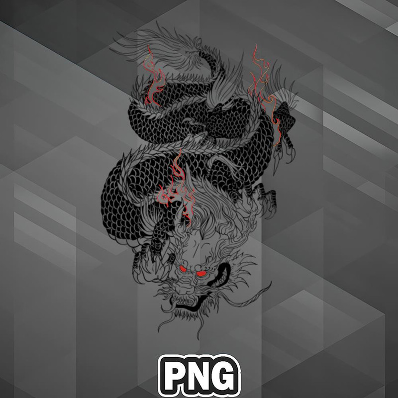 ASA1007231329319-Asian PNG Jade Dragon Black Japan China Asian Country Culture PNG For Sublimation Print.jpg
