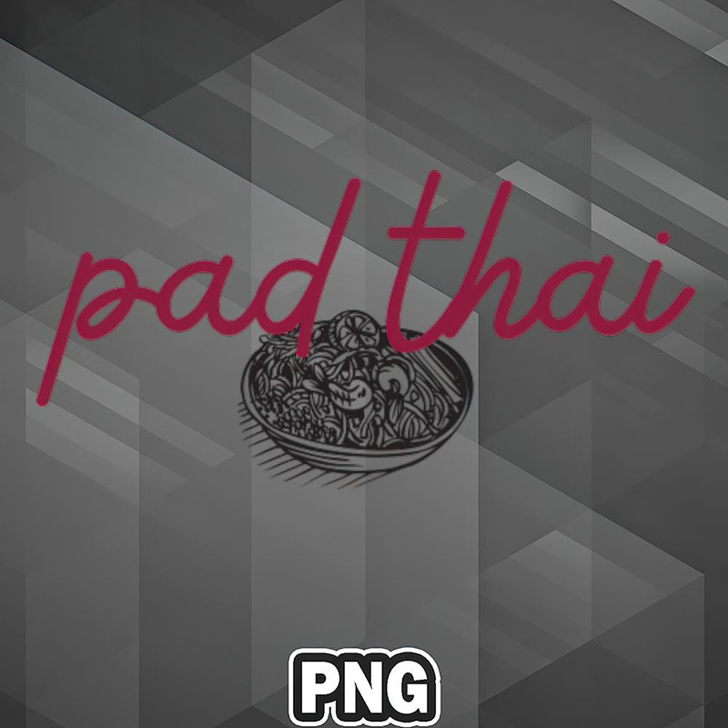 ASC100723132390-Asian PNG Pad Thai - Maroon Red - With Sketch Asia Country Culture PNG For Sublimation Print.jpg