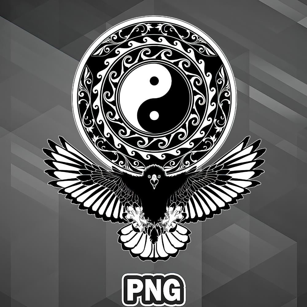 ASA1007231329762-Asian PNG Yin Yang Eagle Asia Country Culture PNG For Sublimation Print.jpg