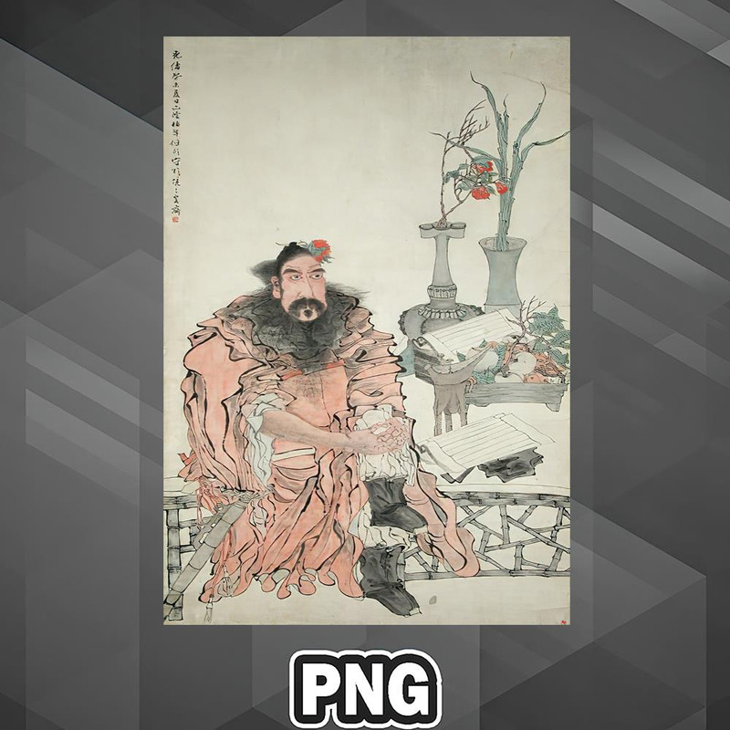ASA1007231329767-Asian PNG Zhong Kui - Ren Yi Asia Country Culture PNG For Sublimation Print.jpg