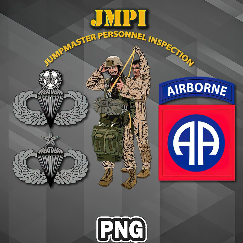 ABO0607230805328-Army PNG JMPI Jump Master Personnel Inspection - 82nd Airborne Division PNG For Sublimation Print.jpg