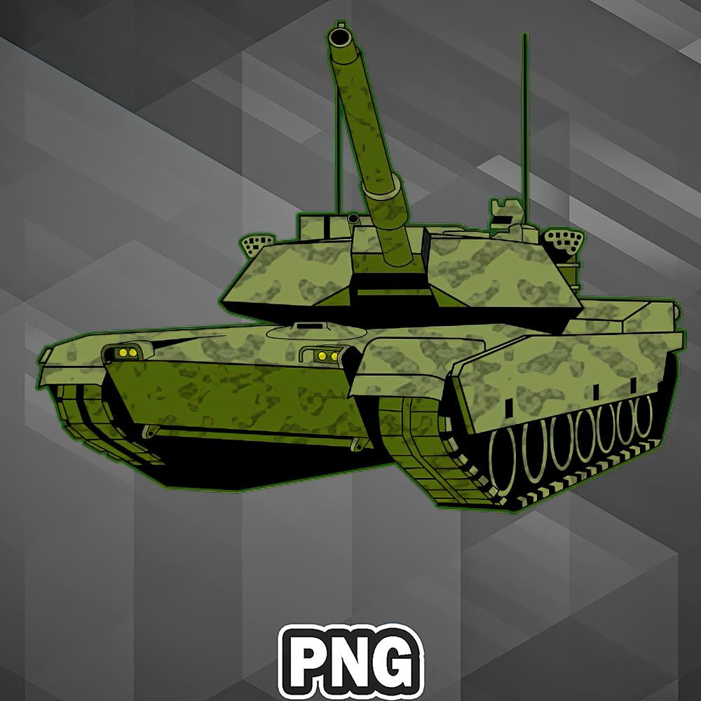 SD0507231112711-Army PNG Vintage Army Military Tank Illustration Birthday Gift PNG For Sublimation Print.jpg