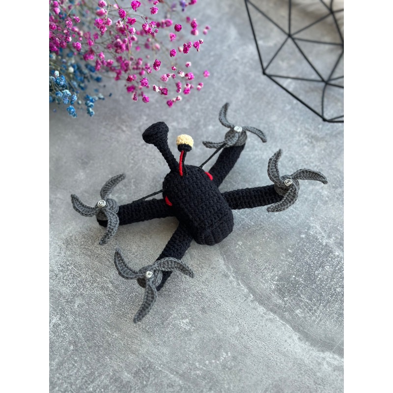 Crochet Pattern Drone UAV 4