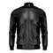 Mens Black Pure Cow Leather Bomber Jacket_1.jpg