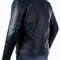 Cafe Racer Genuine Lambskin Leather Jacket-Blue_5.jpg