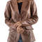 Classic 2-Button Lambskin Leather Blazer Women-Cognac_1.jpg