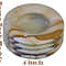 Assorted Natural Marble Onyx Ash Tray 4 Inch 3Layered Decorative Stone Ashtray 2