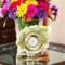 Green Onyx Maple Leaf Desk Clock  Handcrafted Natural Stone Art For Office Or Home 0