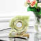 Green Onyx Maple Leaf Desk Clock  Handcrafted Natural Stone Art For Office Or Home 11