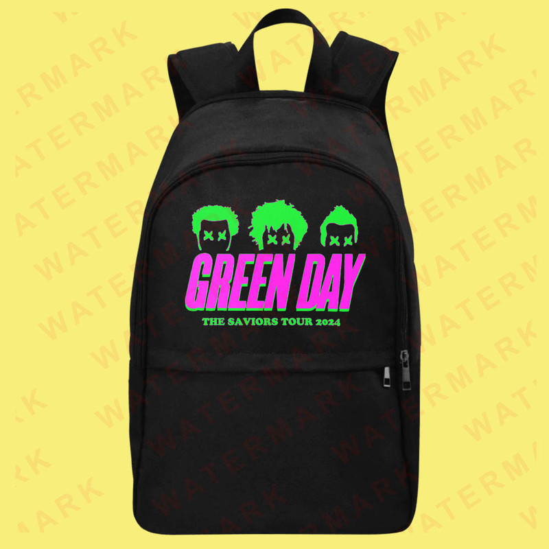 GREEN DAY THE SAVIORS TOUR 20242025 Backpack Bags 0