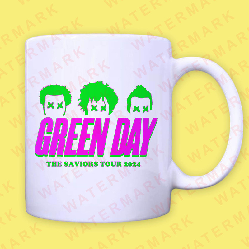 GREEN DAY THE SAVIORS TOUR 20242025 Mug 0
