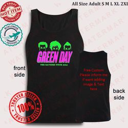 green day the saviors tour 2024-2025 tank top