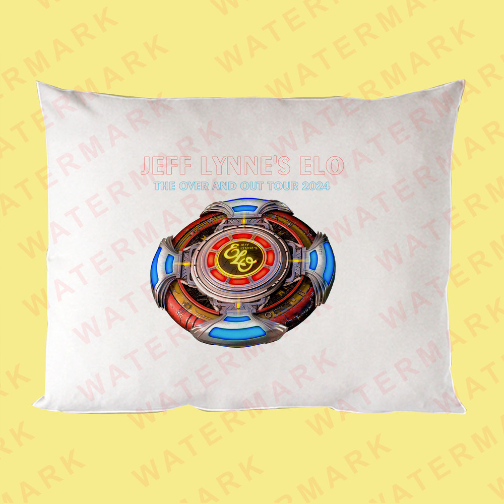 JEFF LYNNES ELO THE OVER AND OUT TOUR 2024 Pillow Cases 0