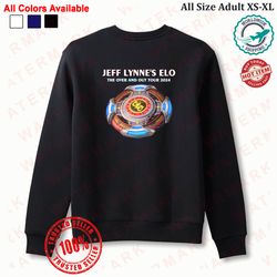 jeff lynne's elo the over and out tour 2024 sweatshirt
