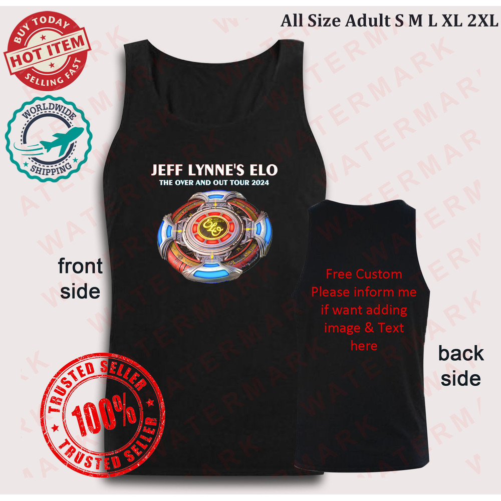 JEFF LYNNES ELO THE OVER AND OUT TOUR 2024 Tank Top 0