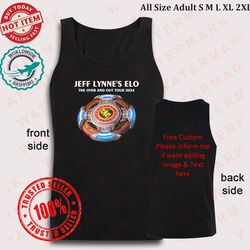 jeff lynne's elo the over and out tour 2024 tank top