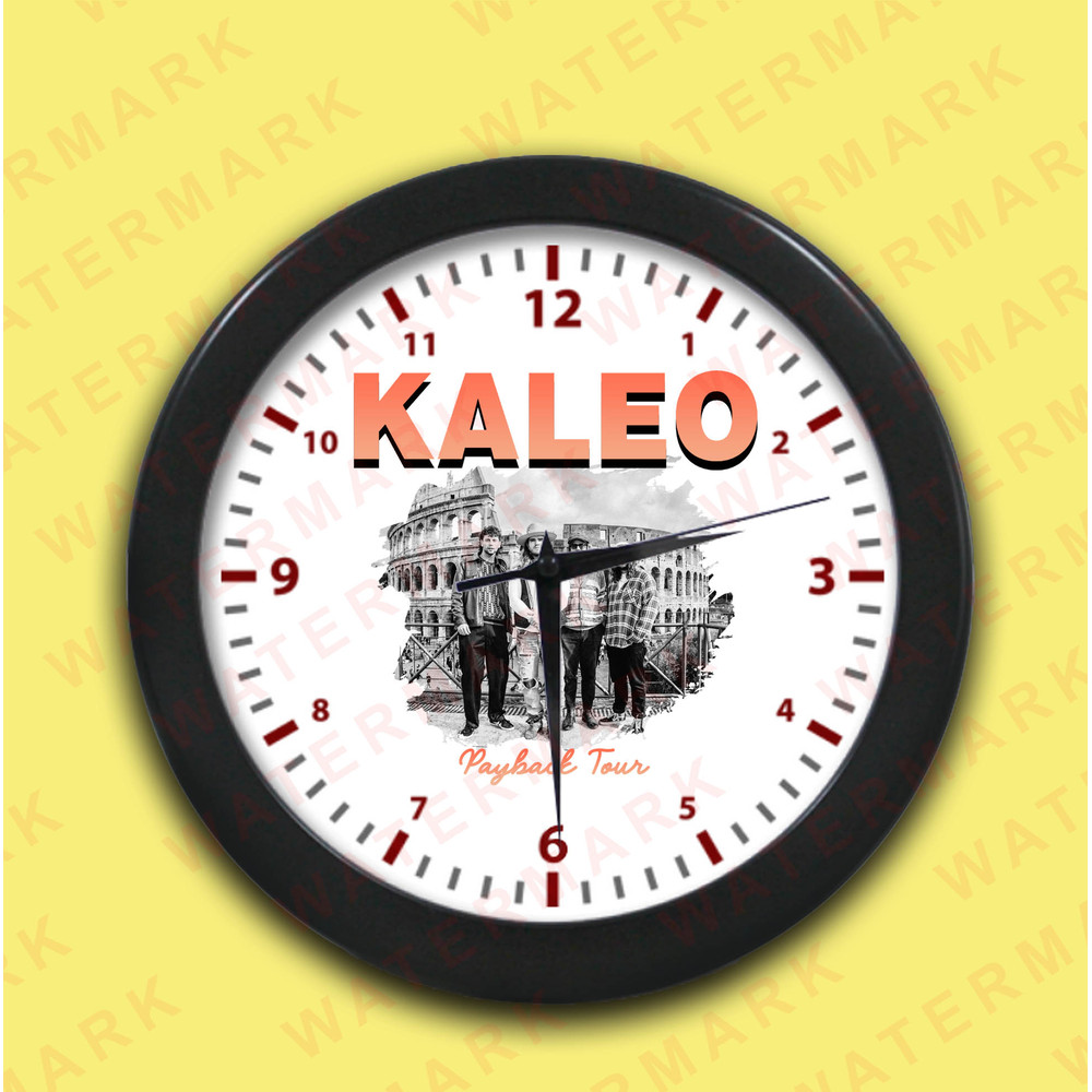KALEO PAYBACK TOUR 2024 Wall Clocks 0