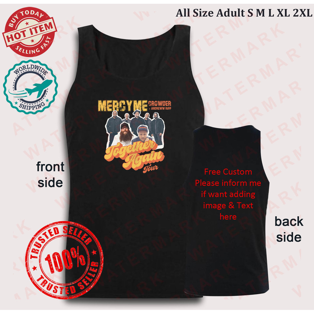 MERCYME TOGETHER AGAIN TOUR 2024 Tank Top 0