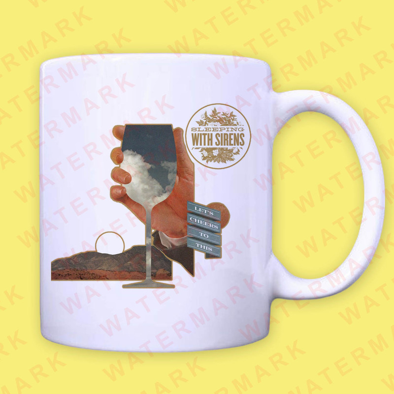 SLEEPING WITH SIRENS LETS CHEERS TO THIS TOUR 2024 Mug 0