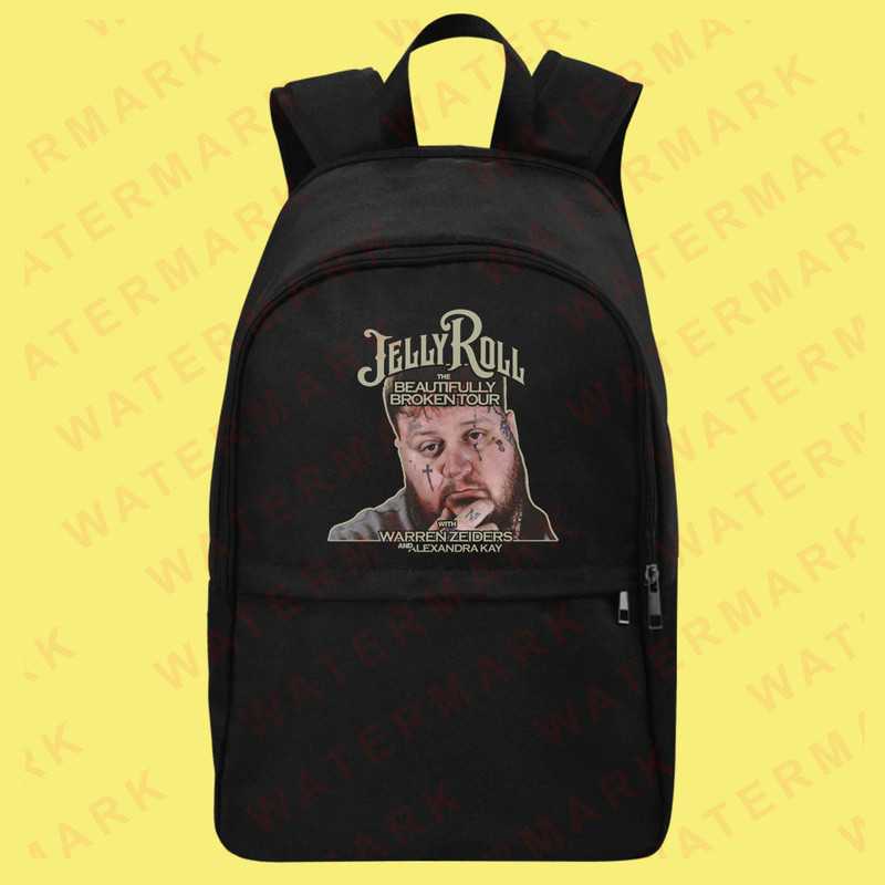 JELLY ROLL THE BEAUTIFULLY BROKEN TOUR 2024 Backpack Bags 0