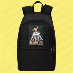 2 legend of the galactic heroes backpack bags