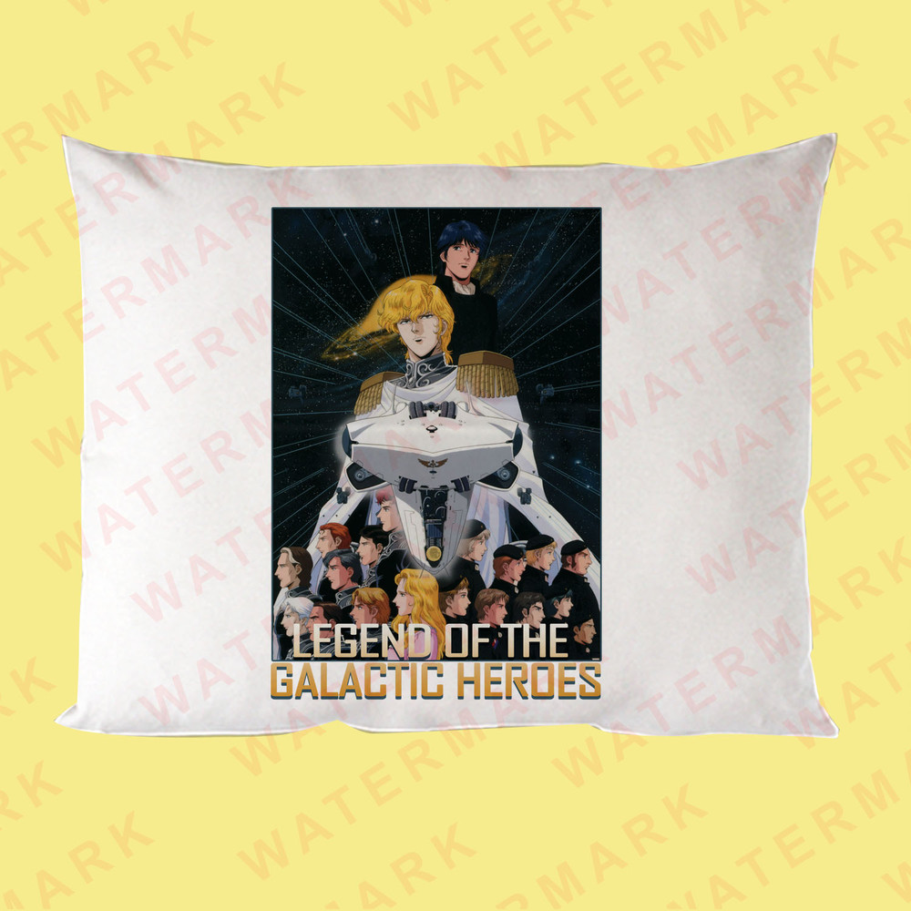 2 LEGEND OF THE GALACTIC HEROES Pillow Cases 0