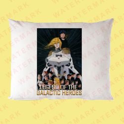 2 legend of the galactic heroes pillow cases