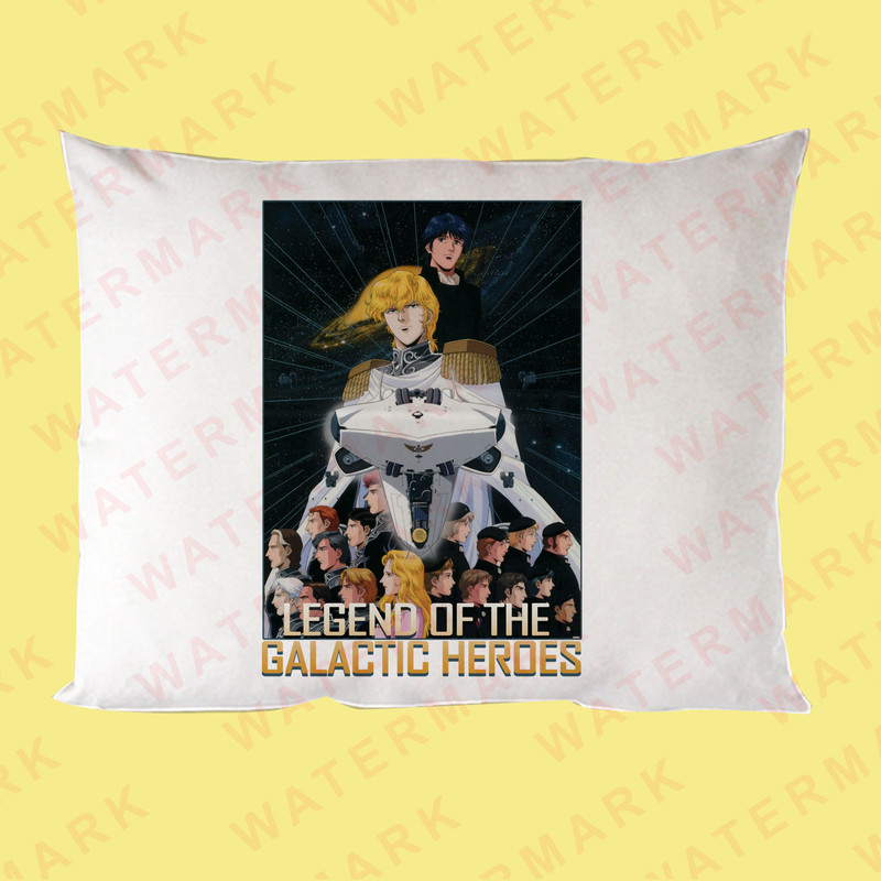 2 LEGEND OF THE GALACTIC HEROES Pillow Cases 0