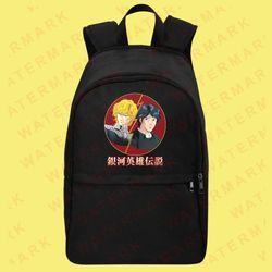 3 legend of the galactic heroes backpack bags