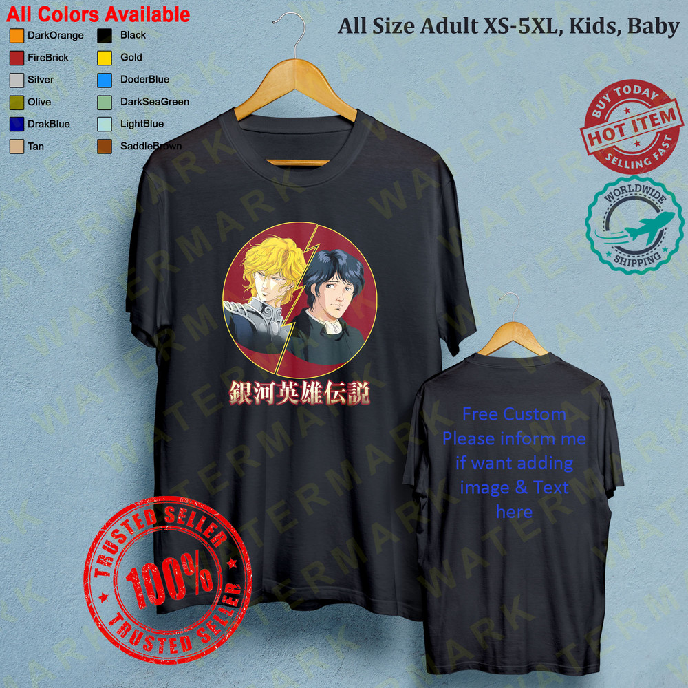 3 LEGEND OF THE GALACTIC HEROES Concert Album Tshirt Adult S5XL Youth Babies Toddler 0