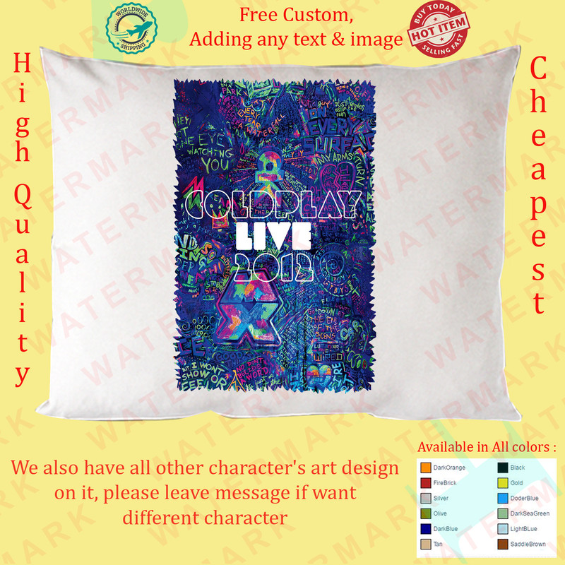 1 COLDPLAY Pillow Cases 0