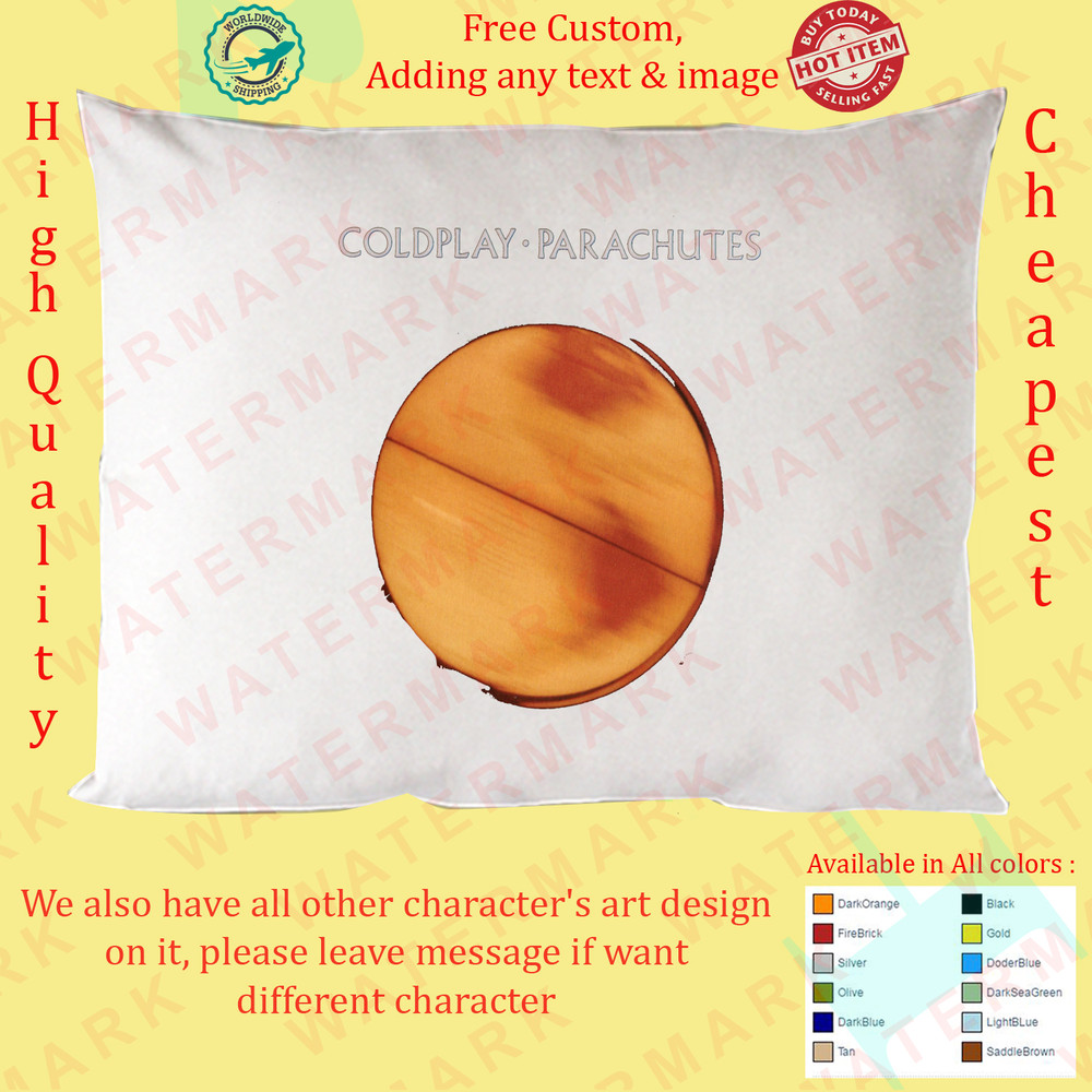 3 COLDPLAY Pillow Cases 0