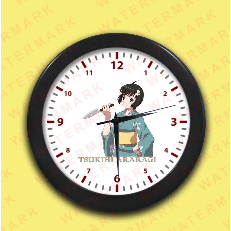 4 MONOGATARI Wall Clocks 0