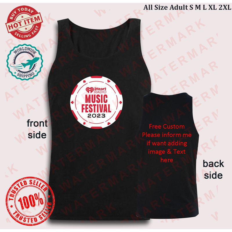 IHEARTRADIO FESTIVAL 2023 Tank Top 1 0