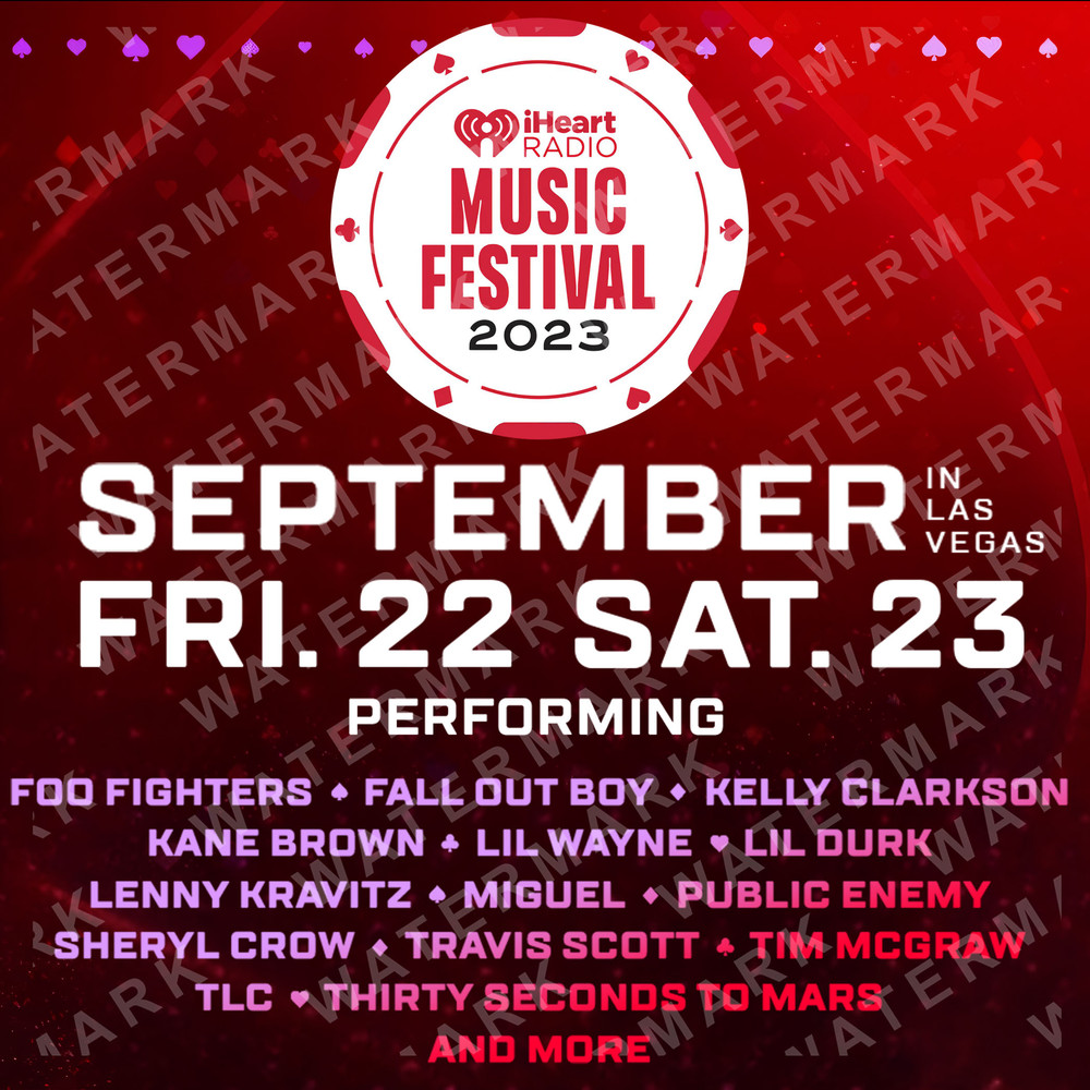 IHEARTRADIO FESTIVAL 2023 Concert Album Tshirt Adult S5XL Youth Babies Toddler 1 1