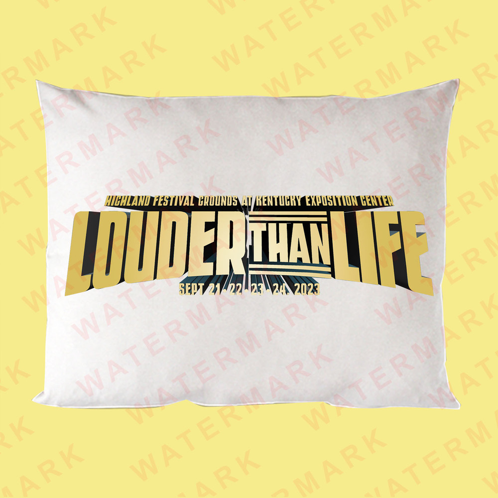 LOUDER THAN LIFE FESTIVAL 2023 Pillow Cases 0