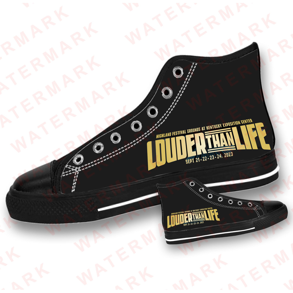 LOUDER THAN LIFE FESTIVAL 2023 Black Shoes 0