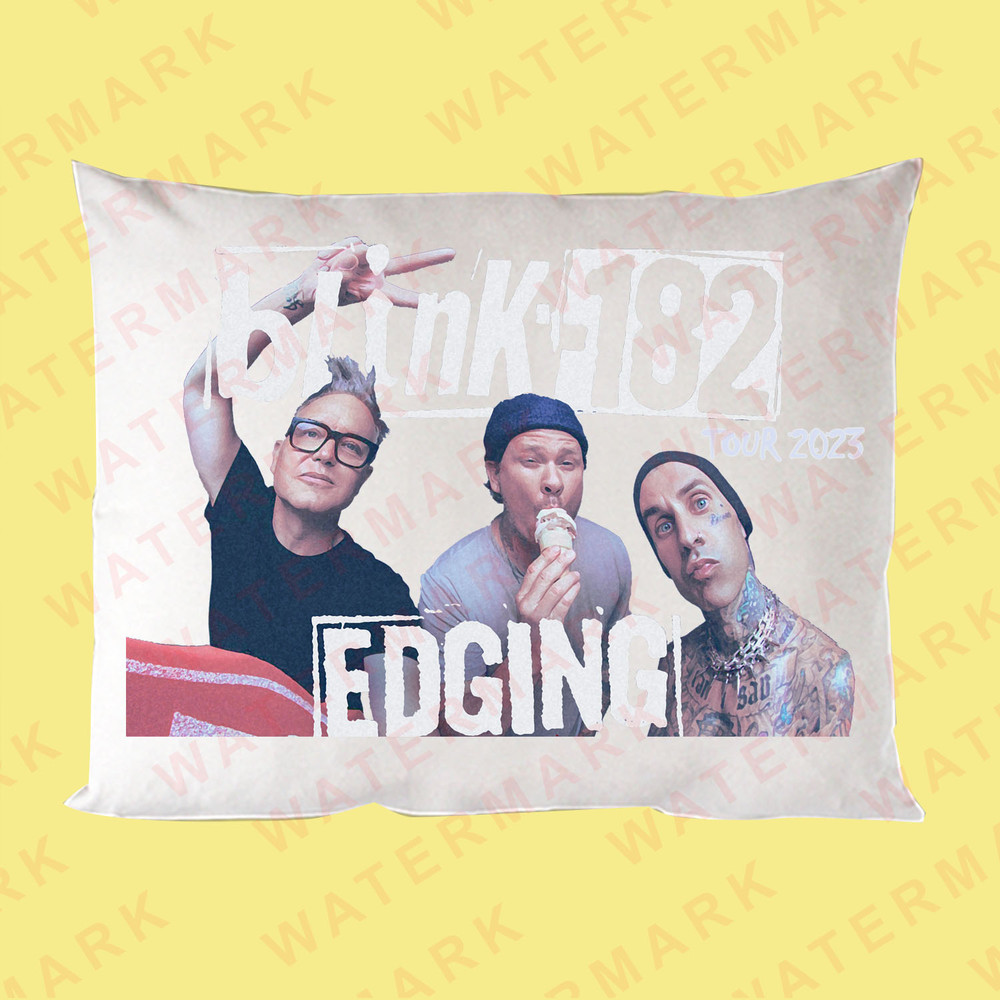 BLINK 182 TOUR 2023 Pillow Cases 0