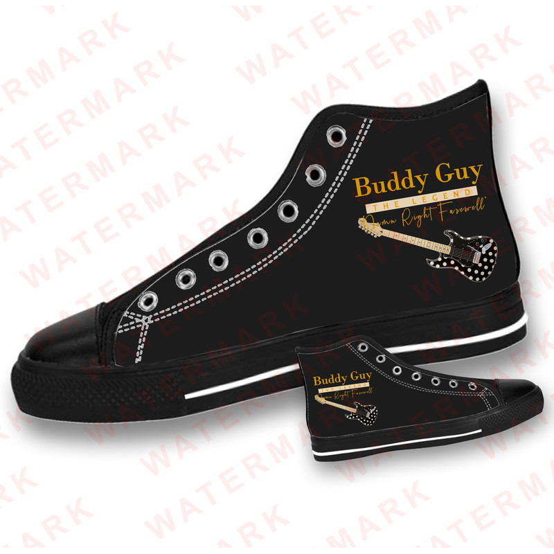 BUDDY GUY DAMN RIGHT FAREWELL TOUR 2023 Black Shoes 0