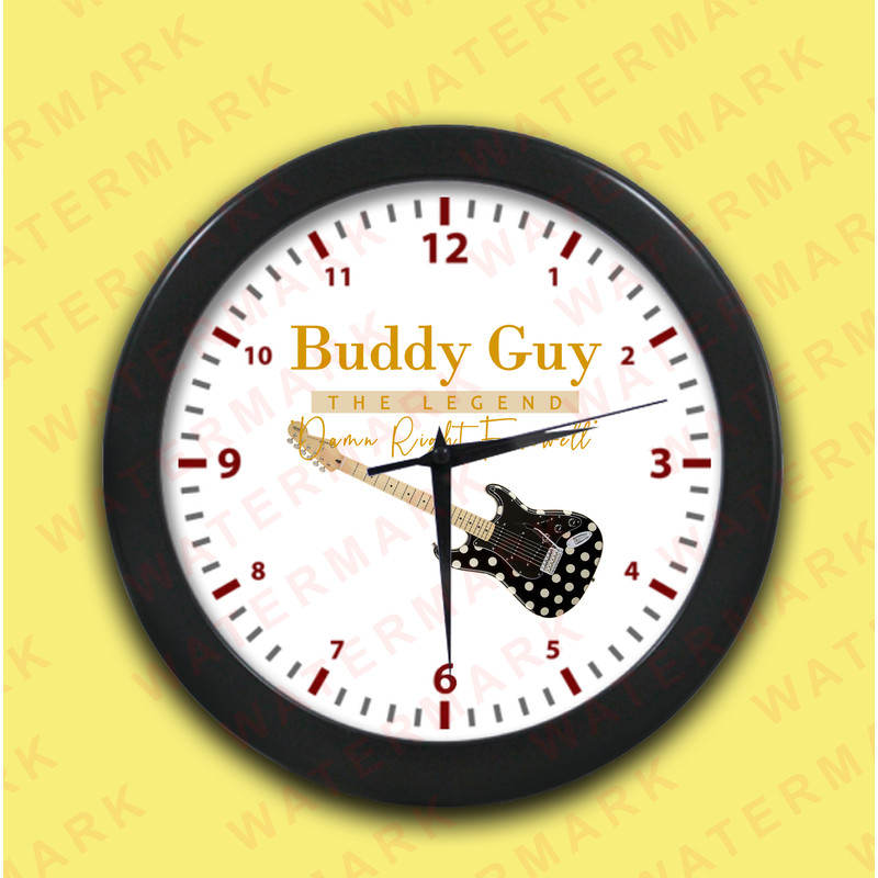 BUDDY GUY DAMN RIGHT FAREWELL TOUR 2023 Wall Clocks 1 0