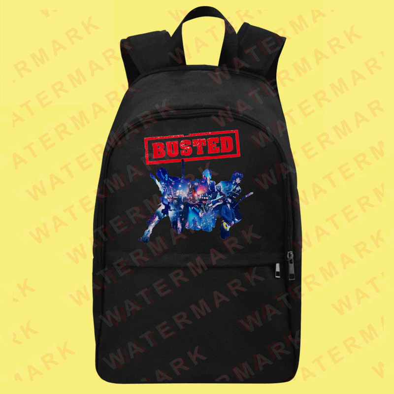 BUSTED 20TH ANNIVERSARY  GREATEST HITS TOUR 2023 Backpack Bags 0
