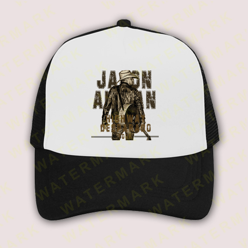 JASON ALDEAN ANNOUNCES HIGHWAY DESPERADO TOUR 2023 Denim Hat Cap 0