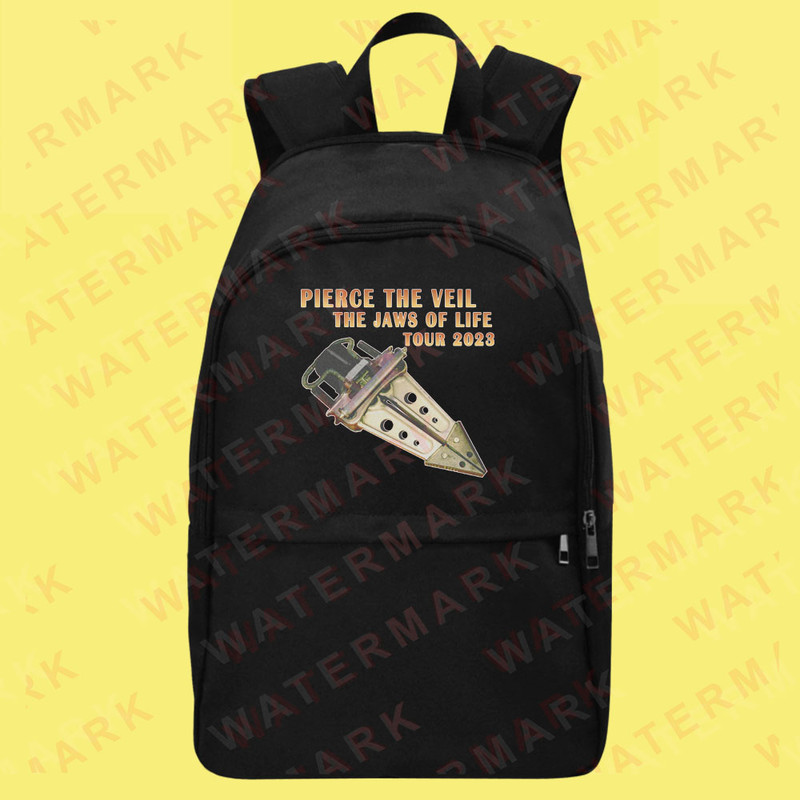 PIERCE THE VEIL JAWS OF LIFE TOUR 2023 Backpack Bags 0