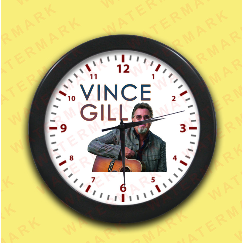 VINCE GILL TOUR 2023 Wall Clocks 1 0