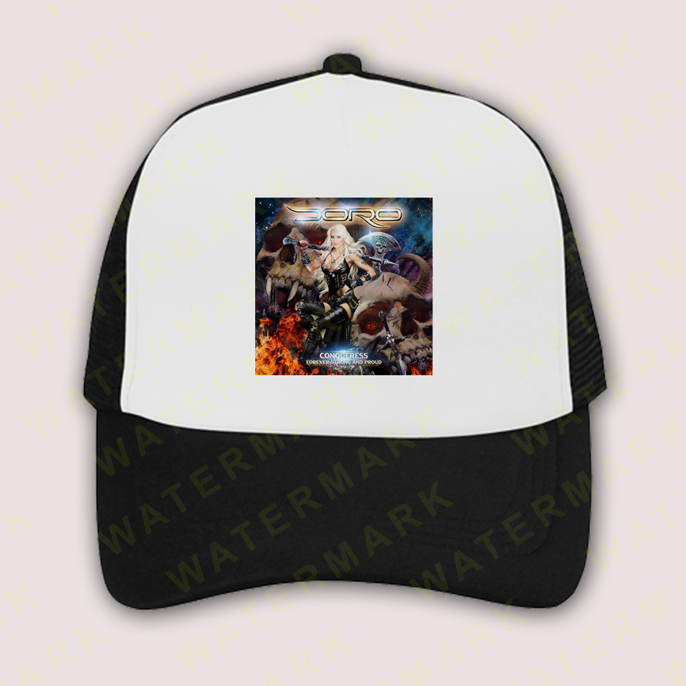 DORO  CONQUERESS FOREVER STRONG AND PROUD Denim Hat Cap 1 0