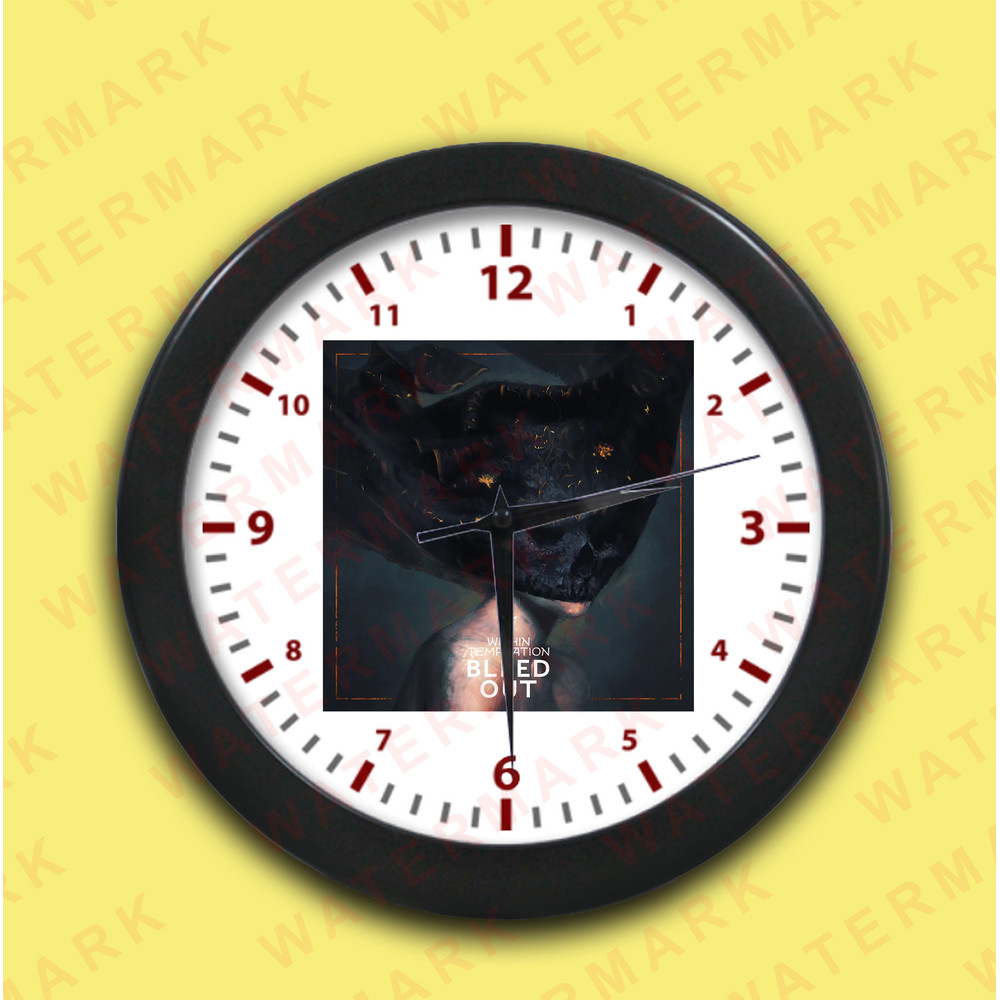 WITHIN TEMPTATION BLEED OUT Wall Clocks 1 0