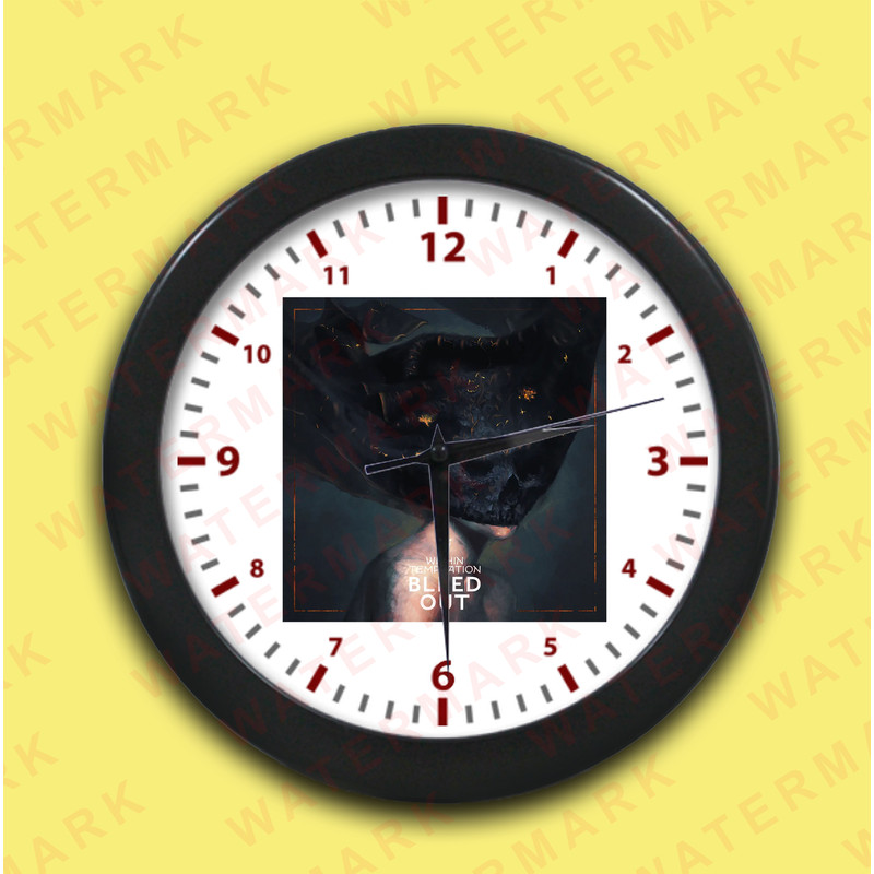 WITHIN TEMPTATION BLEED OUT Wall Clocks 1 0