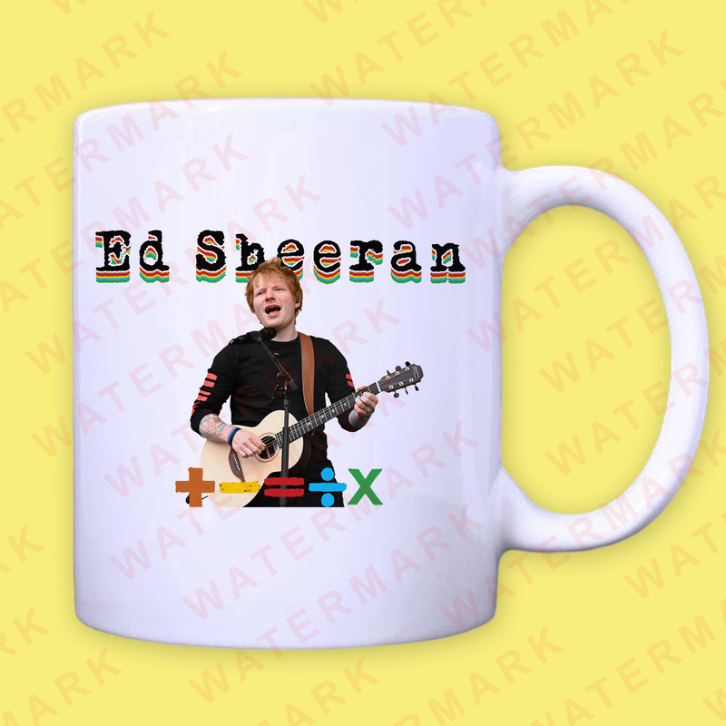 ED SHEERAN EUROPEAN TOUR 2025 Mug 0