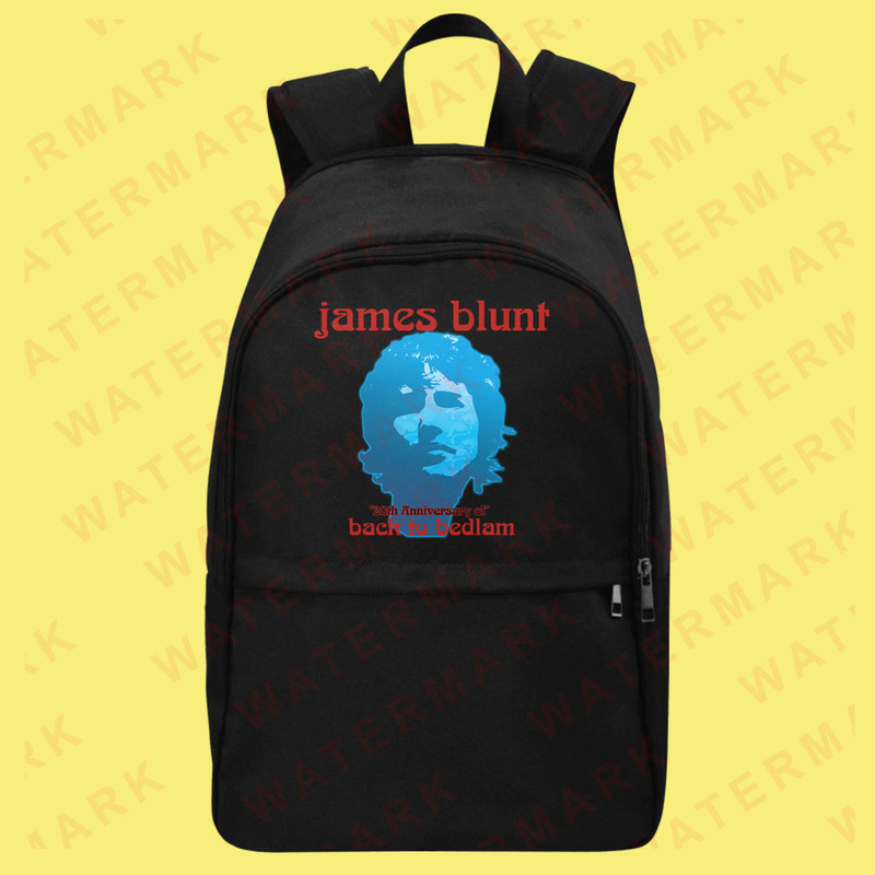 JAMES BLUNT BACK TO BEDLAM 20TH ANNIVERSARY TOUR 2025 Backpack Bags 0